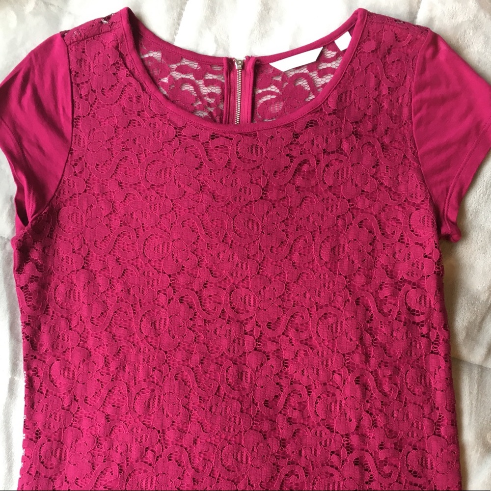 New York & Company Lace Top